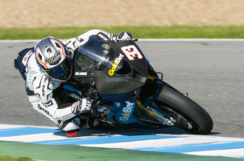 Marco Melandri. Pretemporada 2013. Jerez