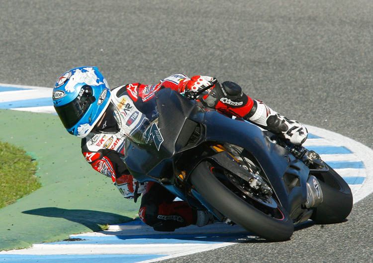 Carlos Checa. Pretemporada 2013. Jerez