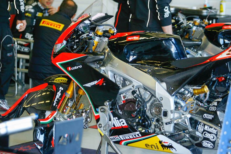 Aprilia SBK. Pretemporada 2013. Jerez