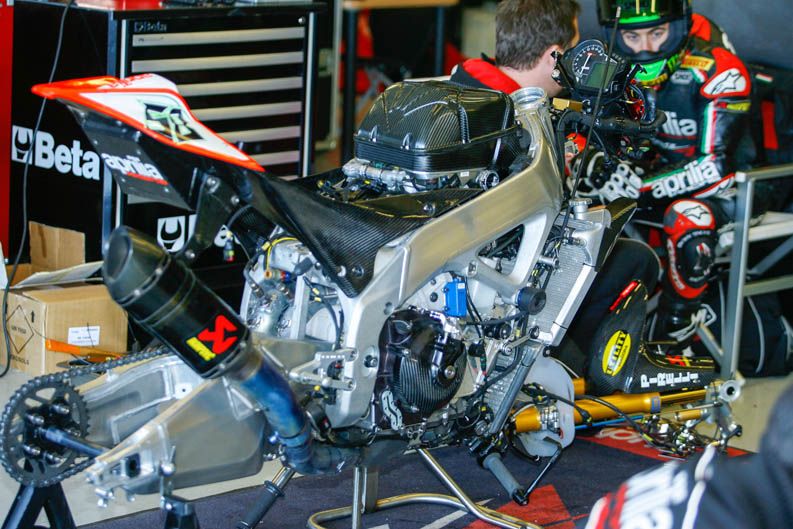 Aprilia SBK. Pretemporada 2013. Jerez