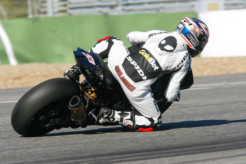 Marco Melandri. Pretemporada 2013. Jerez