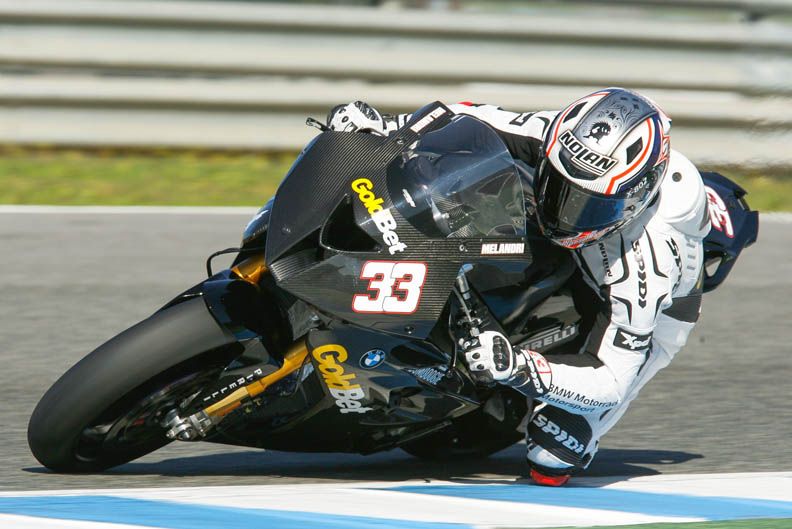 Marco Melandri. Pretemporada 2013. Jerez