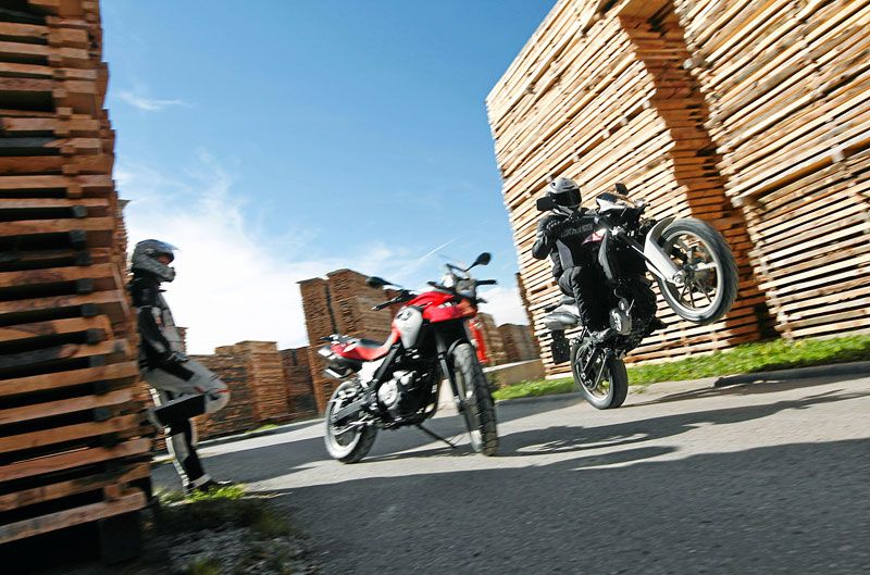 Comparativa BMW G 650 GS y Husqvarna TR650 Strada