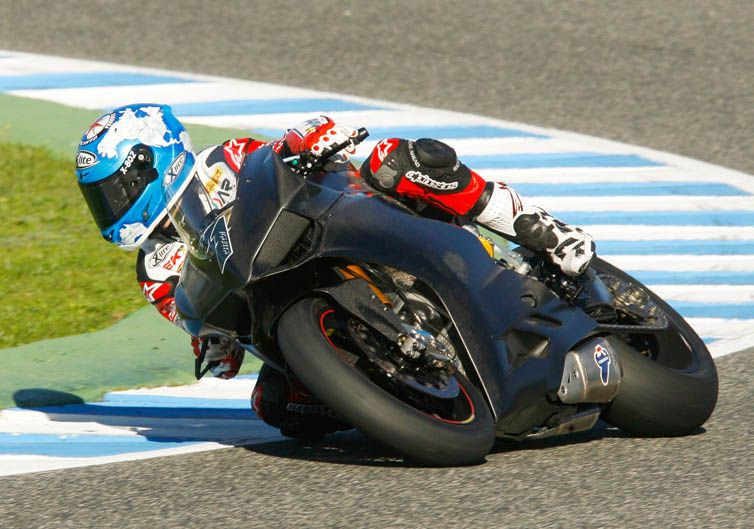 Carlos Checa. Pretemporada 2013. Jerez