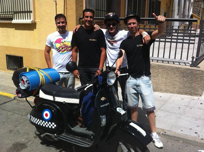 Vuelta a España en Vespa. Asturias