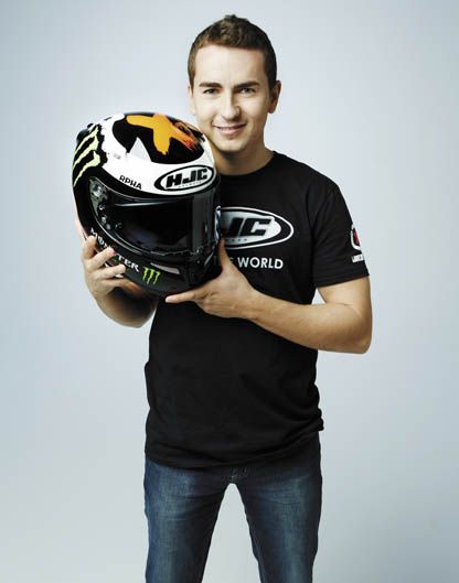 El nuevo casco de Jorge Lorenzo