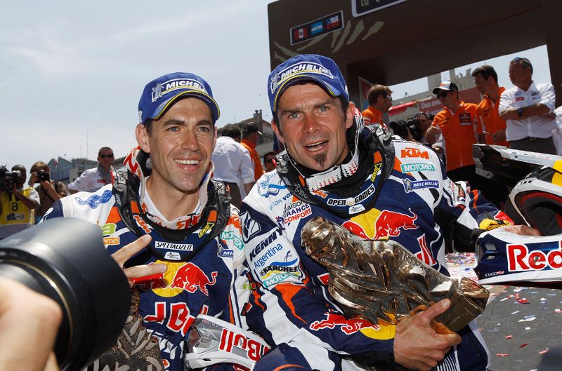 Dakar 2013. Ruben Faria y Cyril Despres