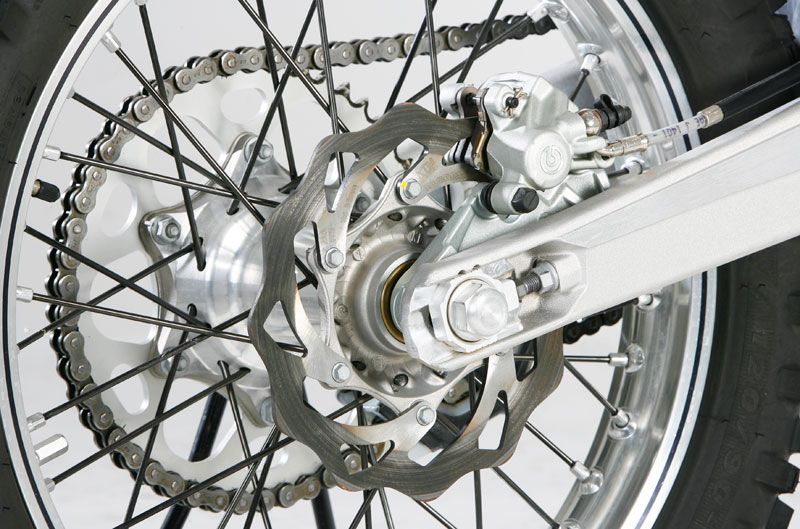 KTM 125 EXC. Prueba