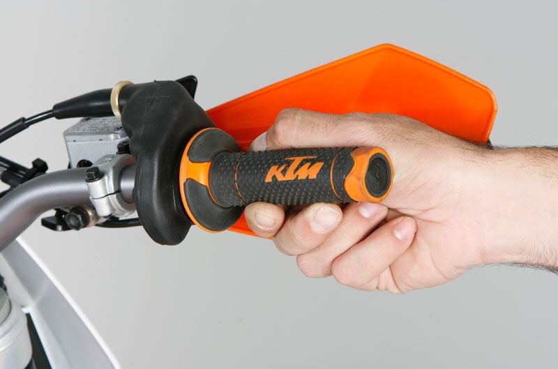 KTM 125 EXC. Prueba