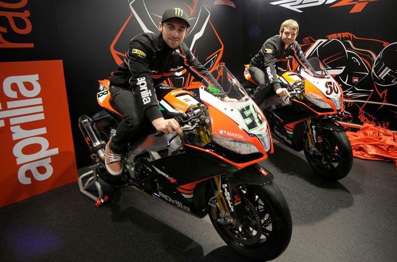 Presentación equipo Aprilia SBK