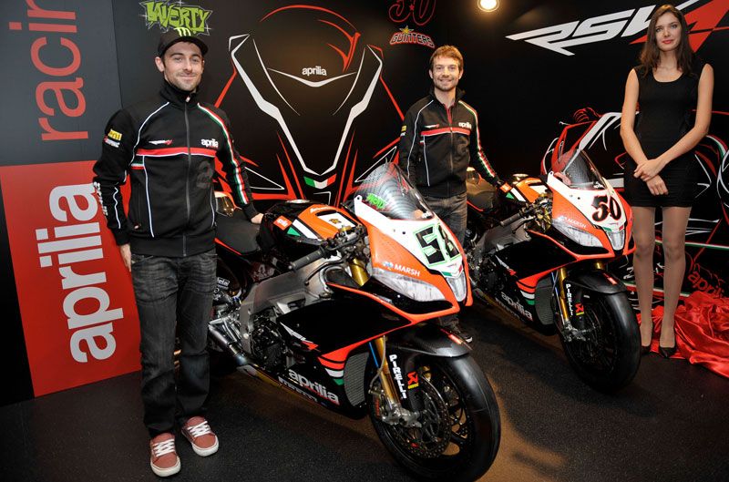 Presentación equipo Aprilia SBK
