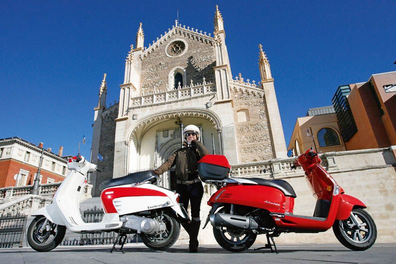 Comparativa scooter: Kymko Like vs Lambretta LN 125