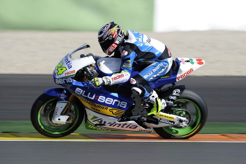 Entrenamientos Moto 2 en Valencia. Día 1.