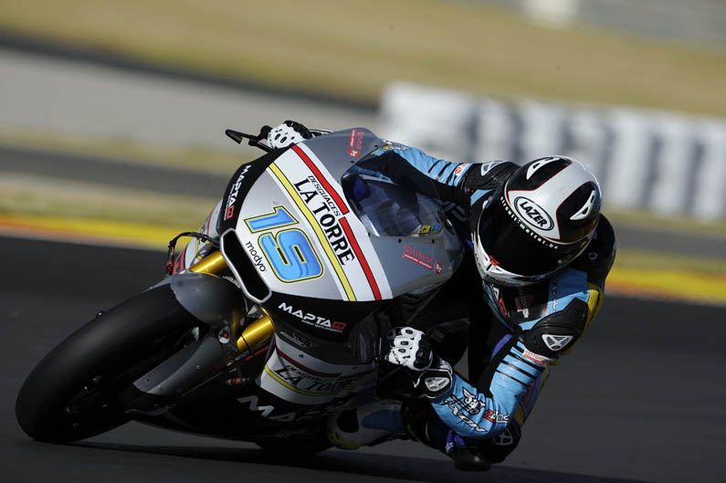 Entrenamientos Moto 2 en Valencia. Día 1.