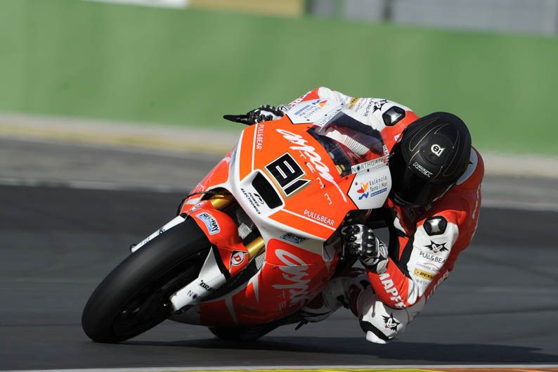 Entrenamientos Moto 2 en Valencia. Día 1.