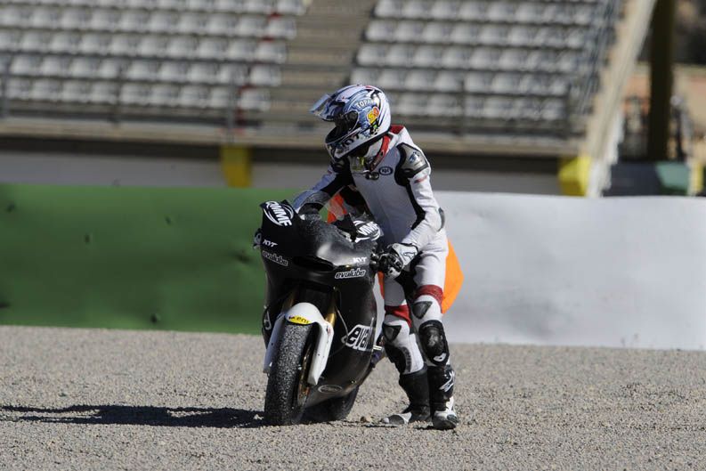Entrenamientos Moto 2 en Valencia. Día 1.