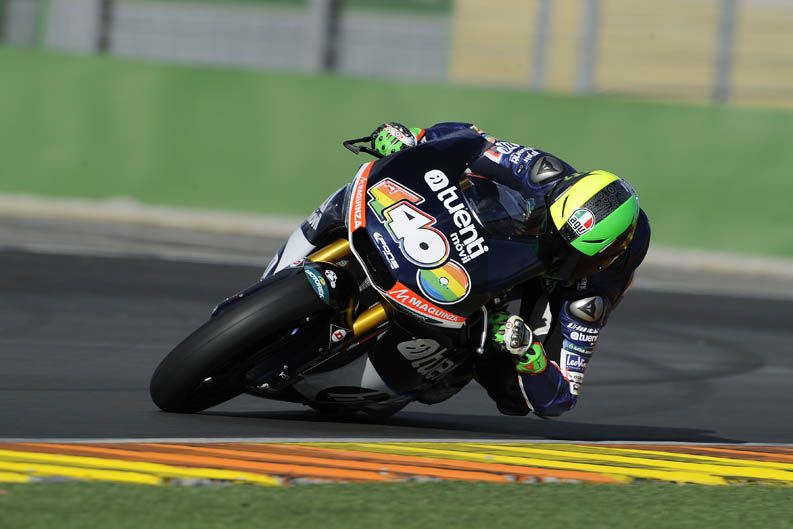 Entrenamientos Moto 2 en Valencia. Día 1.