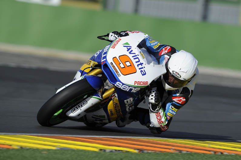Entrenamientos Moto 2 en Valencia. Día 1.