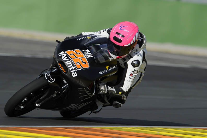 Entrenamiento Moto3 en Valencia. Día 1