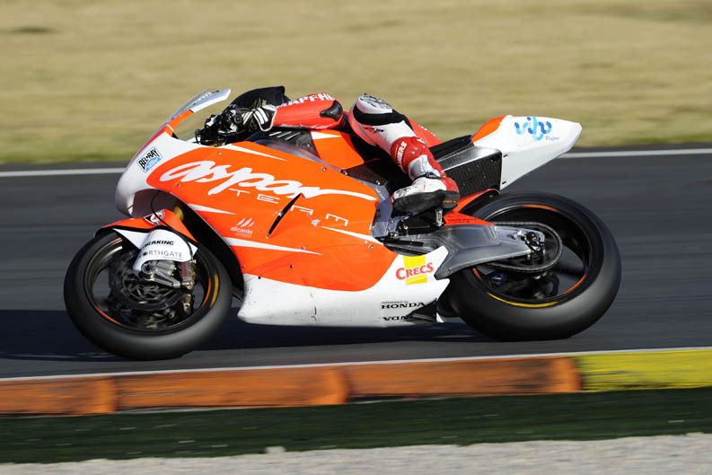 Entrenamientos Moto 2 en Valencia. Día 1.