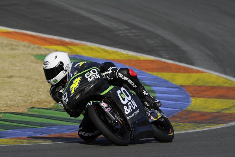 Entrenamiento Moto3 en Valencia. Día 1