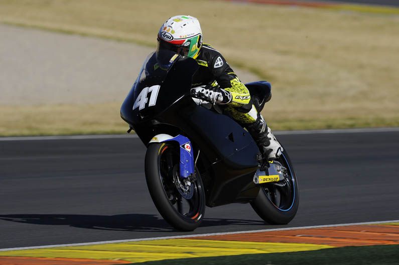 Entrenamiento Moto3 en Valencia. Día 1