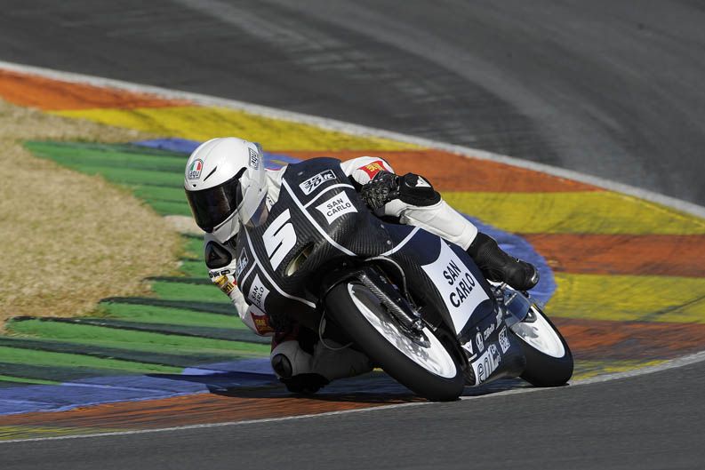 Entrenamiento Moto3 en Valencia. Día 1