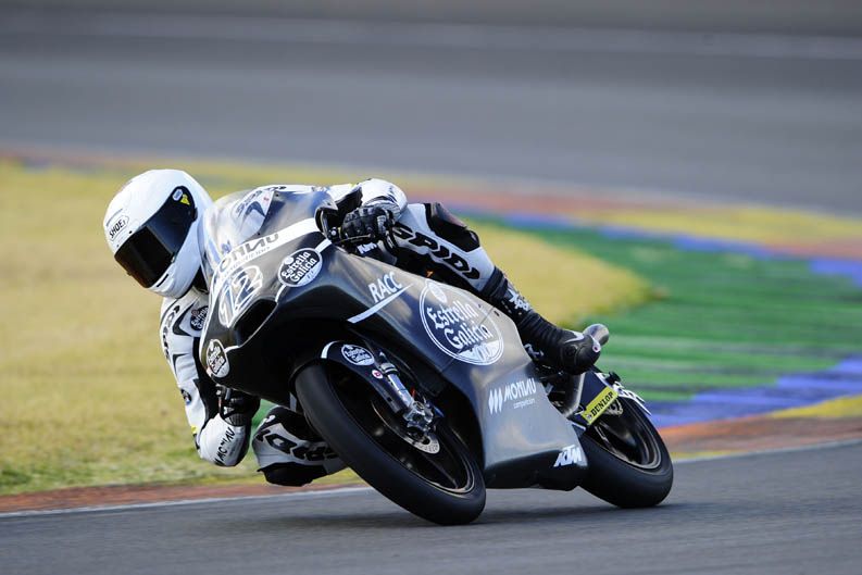 Entrenamiento Moto3 en Valencia. Día 1