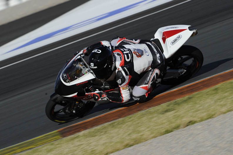 Entrenamiento Moto3 en Valencia. Día 1