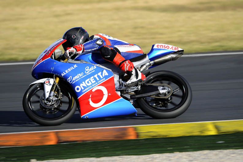 Entrenamiento Moto3 en Valencia. Día 1