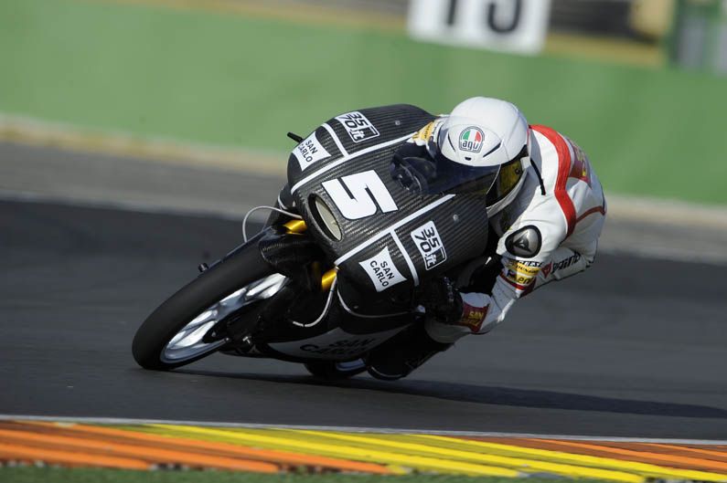 Entrenamiento Moto3 en Valencia. Día 1