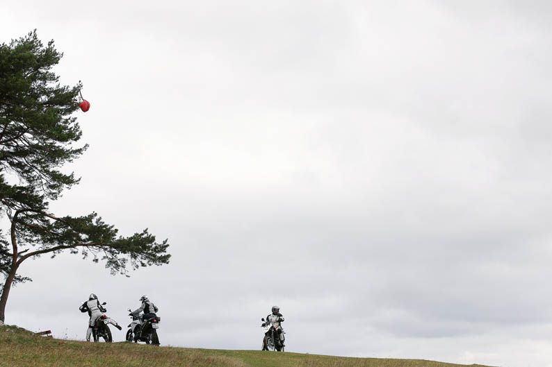 Comparativa trail monocilidricas: Husqvarna TR 650 Terra, KTM 690 Enduro R y Yamaha XT 660 R