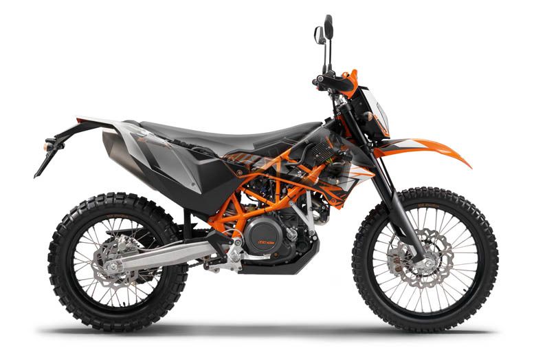 Comparativa trail monocilidricas: Husqvarna TR 650 Terra, KTM 690 Enduro R y Yamaha XT 660 R
