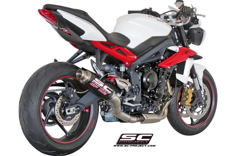 Escape SC-Project para la Triumph Street Triple 675