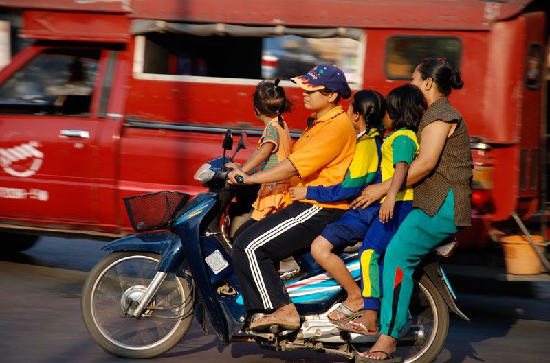 Tailandia en un triciclo