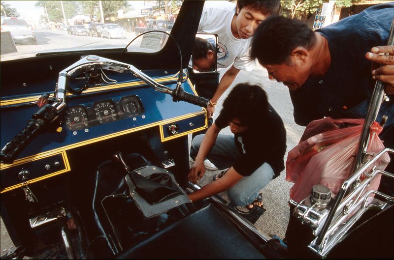 Tailandia en un triciclo