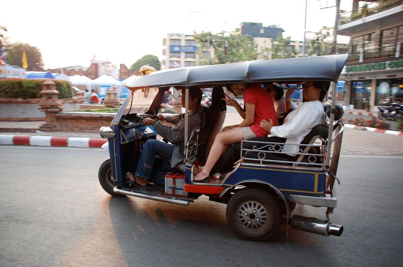 Tailandia en un triciclo