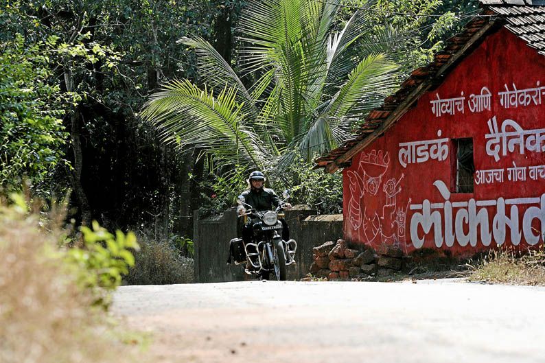 India en moto