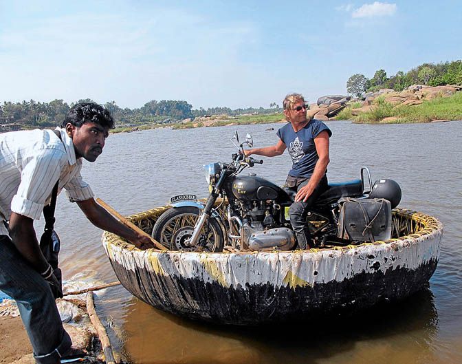 India en moto
