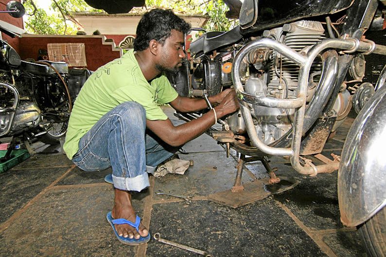 India en moto