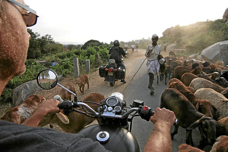 India en moto