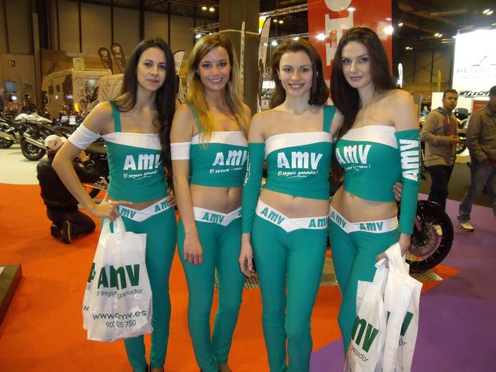 Chicas MotoMadrid 2013