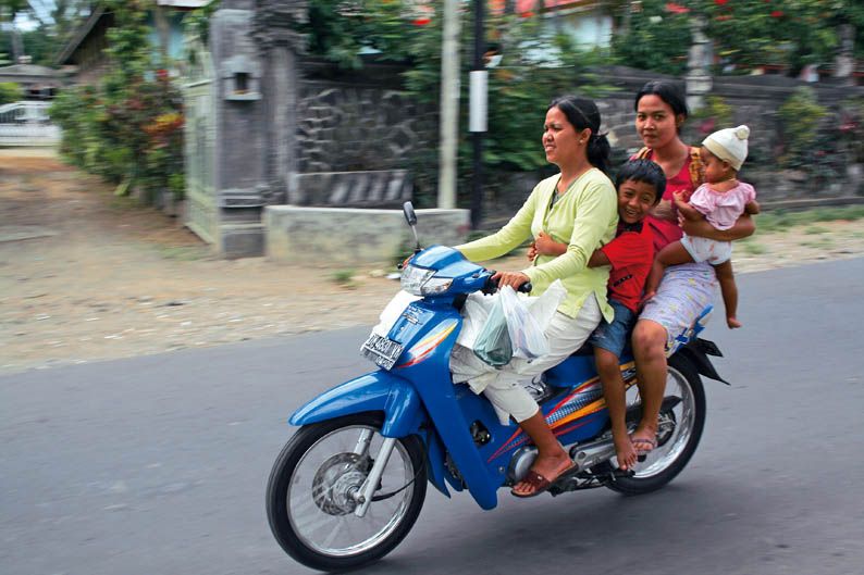 Viajar en moto: Indonesia