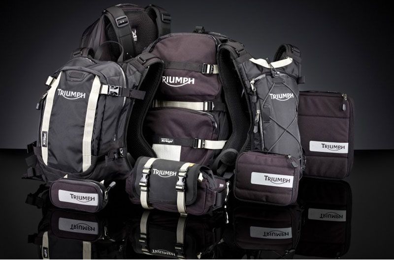 Mochilas Triumph, por y para motoristas