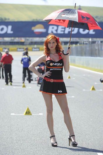 Las chicas del Gran Premio de España de MotoGP
