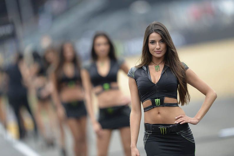 Las chicas del Gran Premio de Francia de MotoGP
