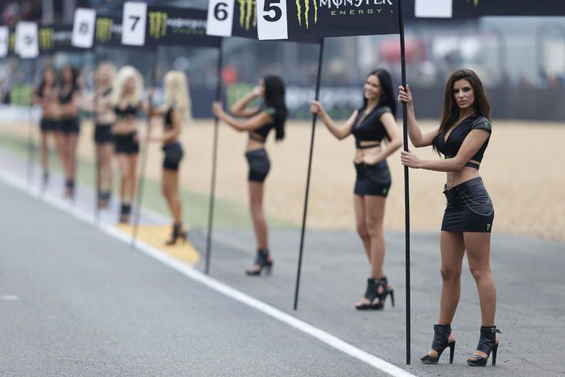 Las chicas del Gran Premio de Francia de MotoGP