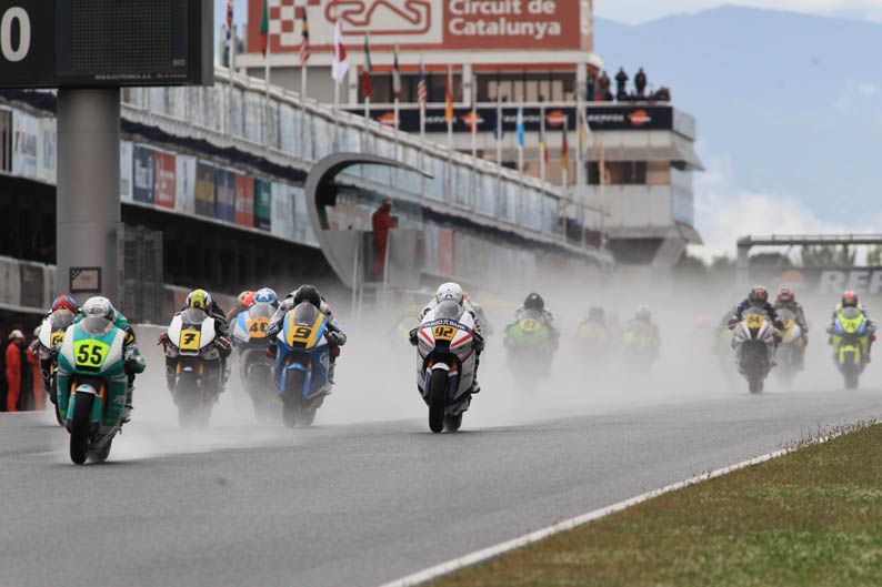 CEV Repsol en Montmeló. 1ª prueba. Categoría Moto2