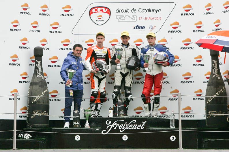 CEV Repsol en Montmeló. 1ª prueba. Categoría Moto3.