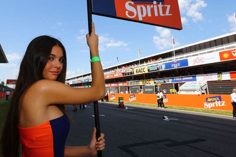 Ambiente en el paddock de Montmelo